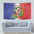 Hispaniola Personalized Tapestry Dominican Republic Haiti Map