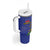 Hispaniola Personalized Tumbler With Handle Dominican Republic Haiti Map