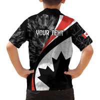 Personalized Canada Day Sine 1867 Family Matching Puletasi and Hawaiian Shirt With National Maple Leaf - Wonder Print Shop