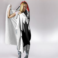 Personalized Canada Day Sine 1867 Hooded Blanket With National Maple Leaf