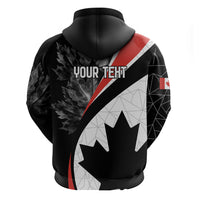 Personalized Canada Day Sine 1867 Hoodie With National Maple Leaf - Wonder Print Shop