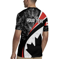 Personalized Canada Day Sine 1867 Rugby Jersey With National Maple Leaf - Wonder Print Shop
