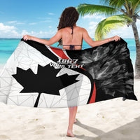Personalized Canada Day Sine 1867 Sarong With National Maple Leaf - Wonder Print Shop