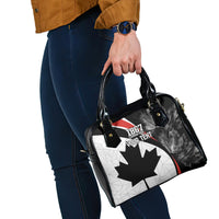 Personalized Canada Day Sine 1867 Shoulder Handbag With National Maple Leaf