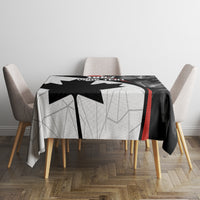 Personalized Canada Day Sine 1867 Tablecloth With National Maple Leaf - Wonder Print Shop