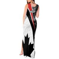 Personalized Canada Day Sine 1867 Tank Maxi Dress With National Maple Leaf - Wonder Print Shop