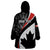 Personalized Canada Day Sine 1867 Wearable Blanket Hoodie With National Maple Leaf - Wonder Print Shop