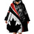 Personalized Canada Day Sine 1867 Wearable Blanket Hoodie With National Maple Leaf - Wonder Print Shop
