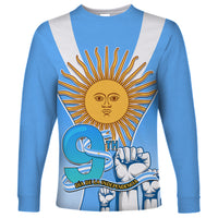 Argentina Long Sleeve Shirt Independence Day - Wonder Print Shop