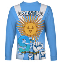 Argentina Long Sleeve Shirt Independence Day - Wonder Print Shop