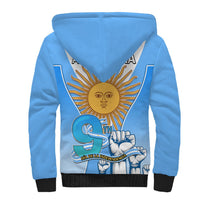 Argentina Sherpa Hoodie Independence Day - Wonder Print Shop