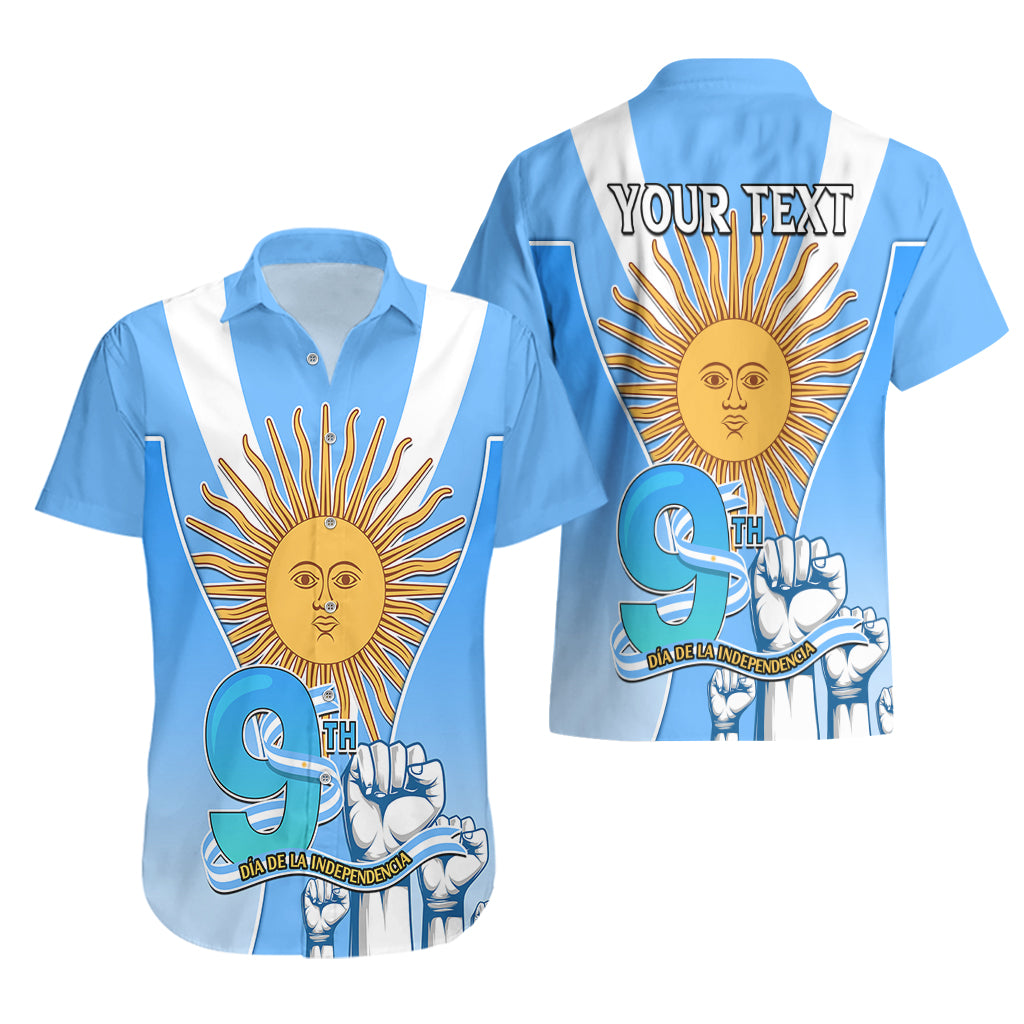 Custom Argentina Hawaiian Shirt Independence Day - Wonder Print Shop