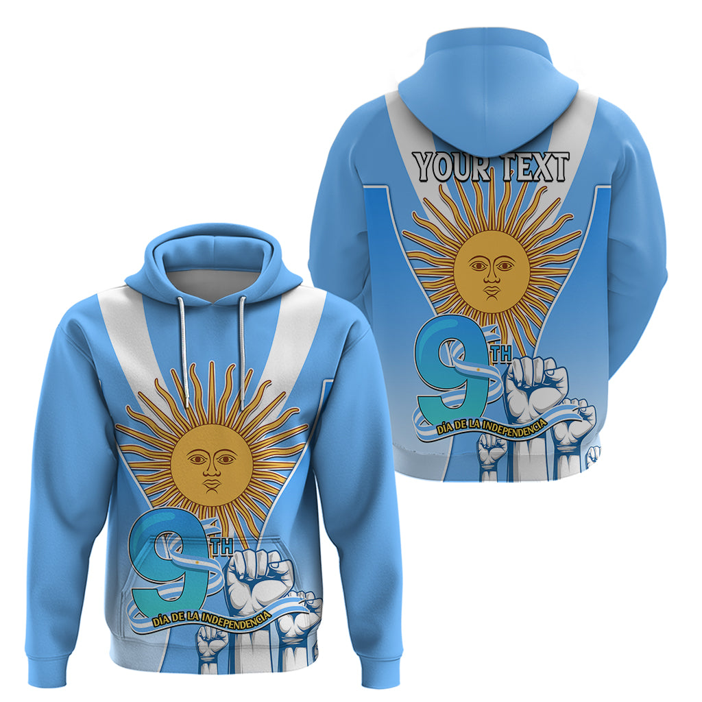 Custom Argentina Hoodie Independence Day - Wonder Print Shop