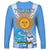 Custom Argentina Long Sleeve Shirt Independence Day - Wonder Print Shop