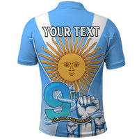 Custom Argentina Polo Shirt Independence Day - Wonder Print Shop