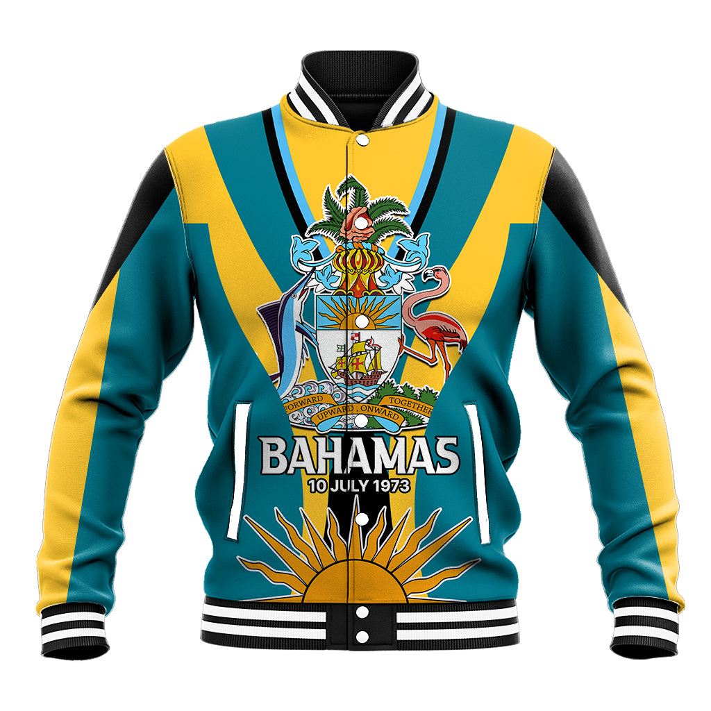 Bahamas Atlantis Baseball Jacket Independence Day LT9 - Wonder Print Shop