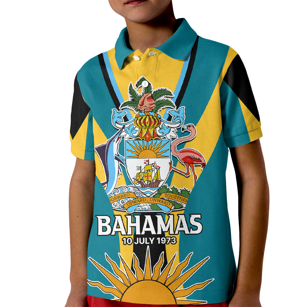 Bahamas Atlantis Kid Polo Shirt Independence Day - Wonder Print Shop