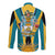 Bahamas Atlantis Long Sleeve Button Shirt Independence Day - Wonder Print Shop