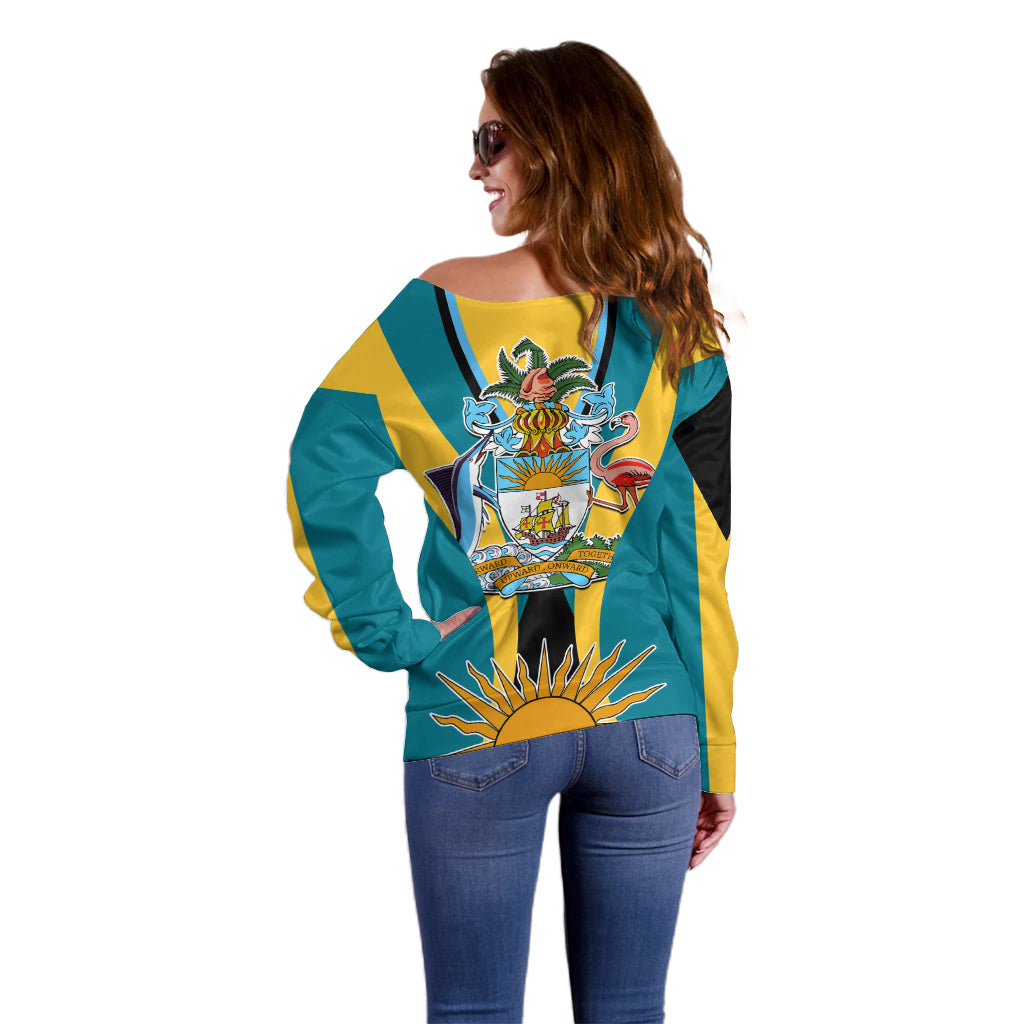 Bahamas Atlantis Off Shoulder Sweater Independence Day - Wonder Print Shop