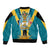 Bahamas Atlantis Sleeve Zip Bomber Jacket Independence Day - Wonder Print Shop
