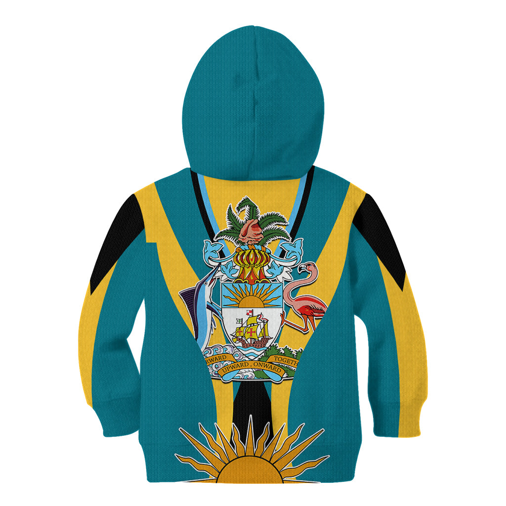 Custom Bahamas Atlantis Kid Hoodie Independence Day - Wonder Print Shop