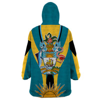 Custom Bahamas Atlantis Wearable Blanket Hoodie Independence Day - Wonder Print Shop