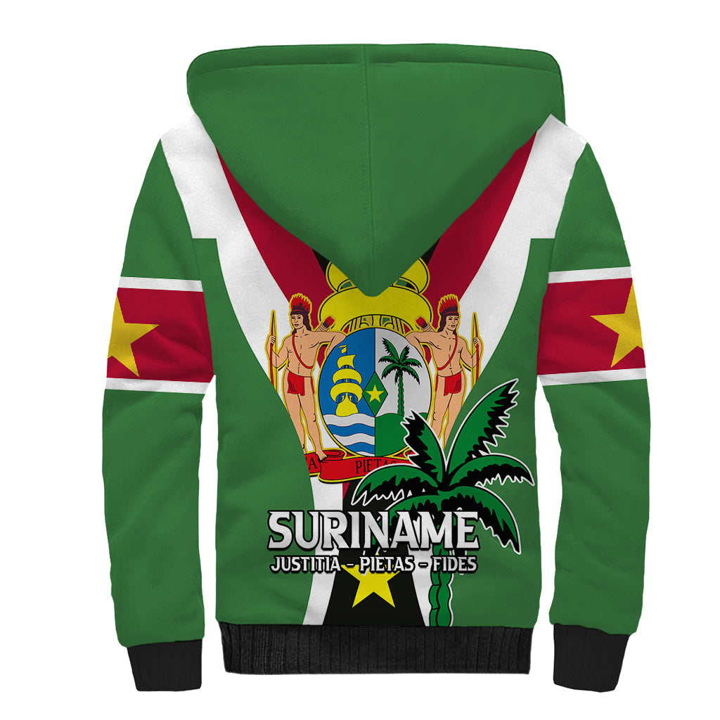 Suriname Sherpa Hoodie Emancipation Day - Wonder Print Shop