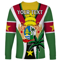 Custom Suriname Long Sleeve Shirt Emancipation Day - Wonder Print Shop