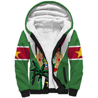 Custom Suriname Sherpa Hoodie Emancipation Day - Wonder Print Shop