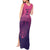 Custom Germany Football Tank Maxi Dress Glowing Pink Line - Wonder Print Shop