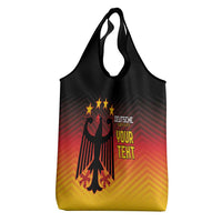 Custom Germany Football Grocery Bag Special Black Eagle Flag Style