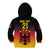 Custom Germany Football Kid Hoodie Special Black Eagle Flag Style - Wonder Print Shop