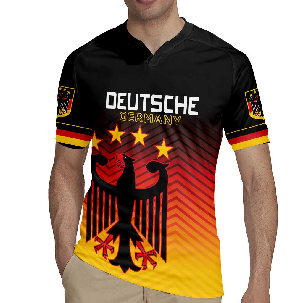 Custom Germany Football Rugby Jersey Special Black Eagle Flag Style - Wonder Print Shop