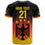 Custom Germany Football T Shirt Special Black Eagle Flag Style - Wonder Print Shop