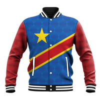 Democratic Republic of the Congo Personalized Baseball Jacket Flag Style - Wonder Print Shop