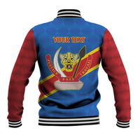 Democratic Republic of the Congo Personalized Baseball Jacket Flag Style - Wonder Print Shop