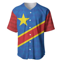 Democratic Republic of the Congo Personalized Baseball Jersey Flag Style - Wonder Print Shop