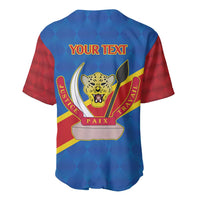Democratic Republic of the Congo Personalized Baseball Jersey Flag Style - Wonder Print Shop