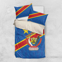 Democratic Republic of the Congo Personalized Bedding Set Flag Style - Wonder Print Shop