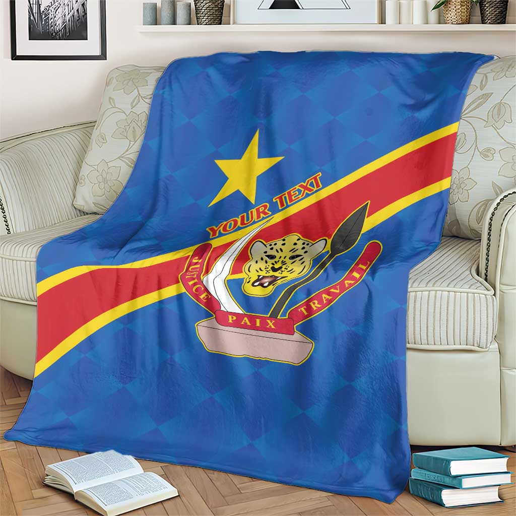 Democratic Republic of the Congo Personalized Blanket Flag Style - Wonder Print Shop