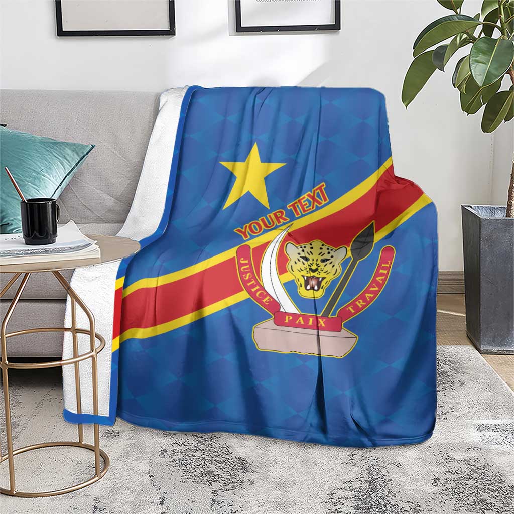 Democratic Republic of the Congo Personalized Blanket Flag Style - Wonder Print Shop