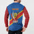 Democratic Republic of the Congo Personalized Button Sweatshirt Flag Style - Wonder Print Shop
