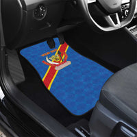 Democratic Republic of the Congo Personalized Car Mats Flag Style - Wonder Print Shop