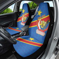 Democratic Republic of the Congo Personalized Car Seat Cover Flag Style - Wonder Print Shop