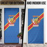Africa DR of the Congo Personalized Door Cover Flag Style