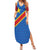 Democratic Republic of the Congo Personalized Family Matching Summer Maxi Dress and Hawaiian Shirt Flag Style - Wonder Print Shop