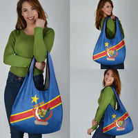 Democratic Republic of the Congo Personalized Grocery Bag Flag Style - Wonder Print Shop