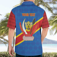 Democratic Republic of the Congo Personalized Hawaiian Shirt Flag Style - Wonder Print Shop