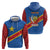 Democratic Republic of the Congo Personalized Hoodie Flag Style - Wonder Print Shop