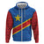 Democratic Republic of the Congo Personalized Hoodie Flag Style - Wonder Print Shop